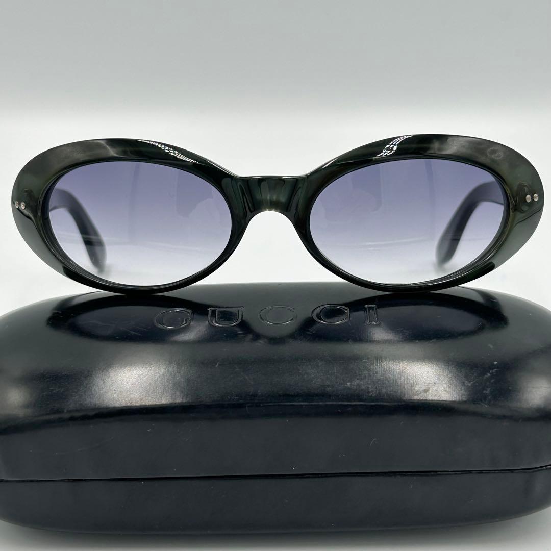 小物 00s archive GUCCI oval sunglasses y2k