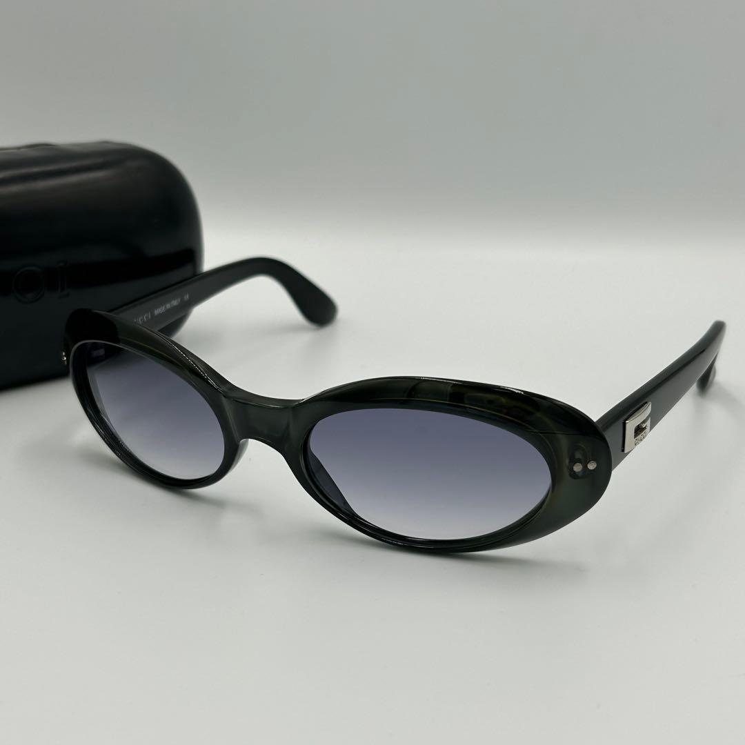 小物 00s archive GUCCI oval sunglasses y2k