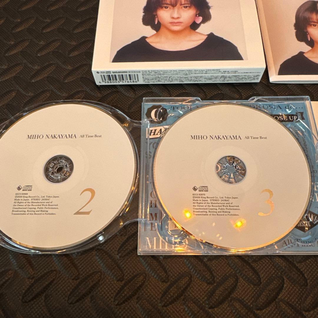 中山美穂 All Time Best 初回限定盤 Blu-ray +3CD