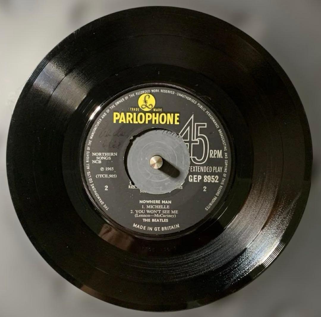The Beatles / Nowhere Man UK盤7\"EP