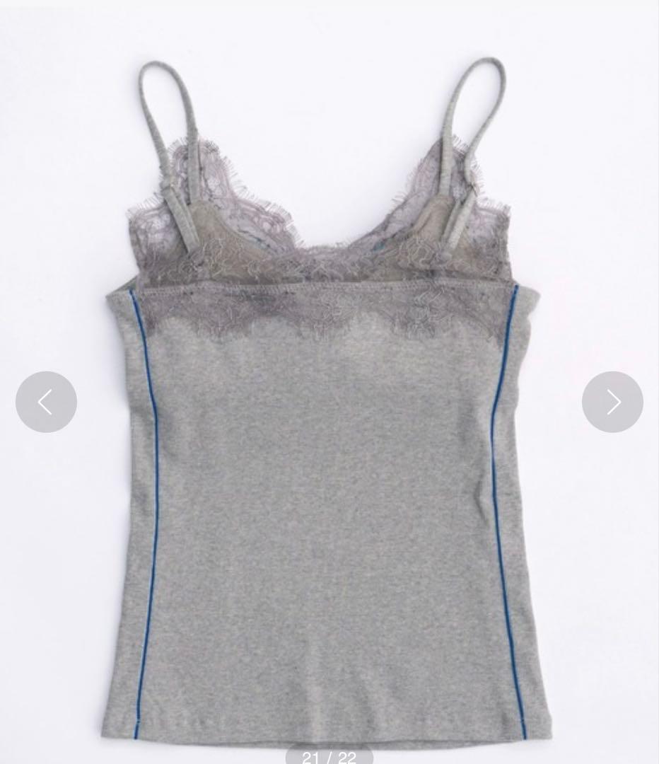 Lace Docking Camisole/レースカットキャミ