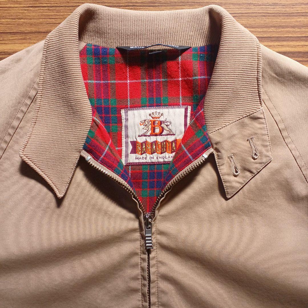 ◆BARACUTA◆バラクータ G4 38 タンカラー 英国製 スイングトップ