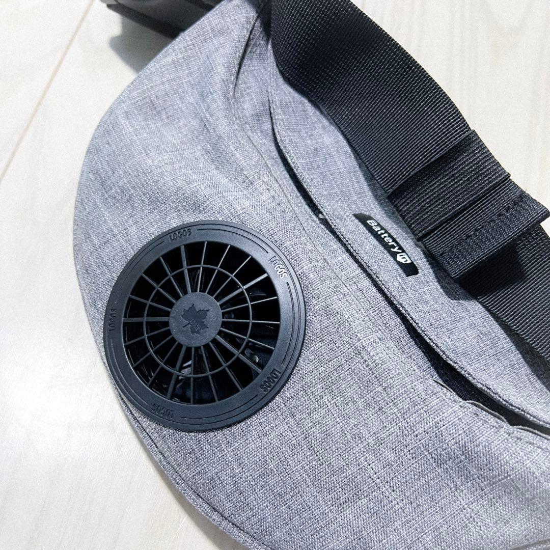 LOGOS ロゴス 暑さ対策 ウェアラブルファン 携帯扇風機 ボディエアコン