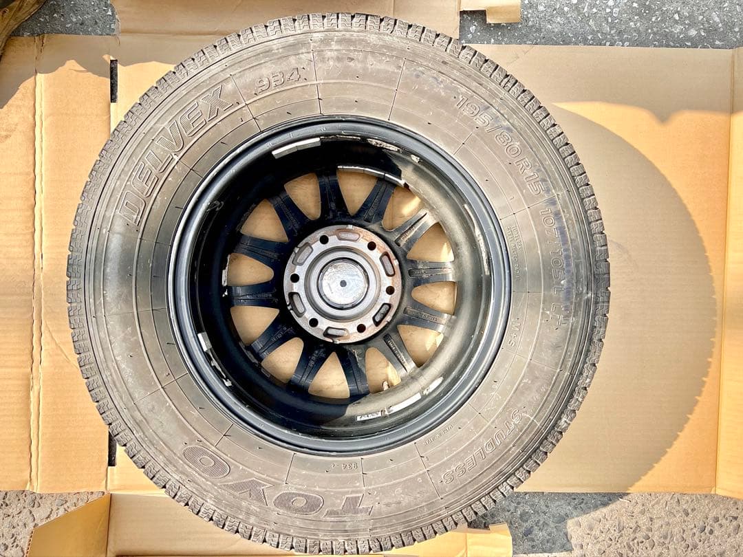 【直接引取希望】 ホットスタッフ BISON BN01 15インチ 6穴 大阪