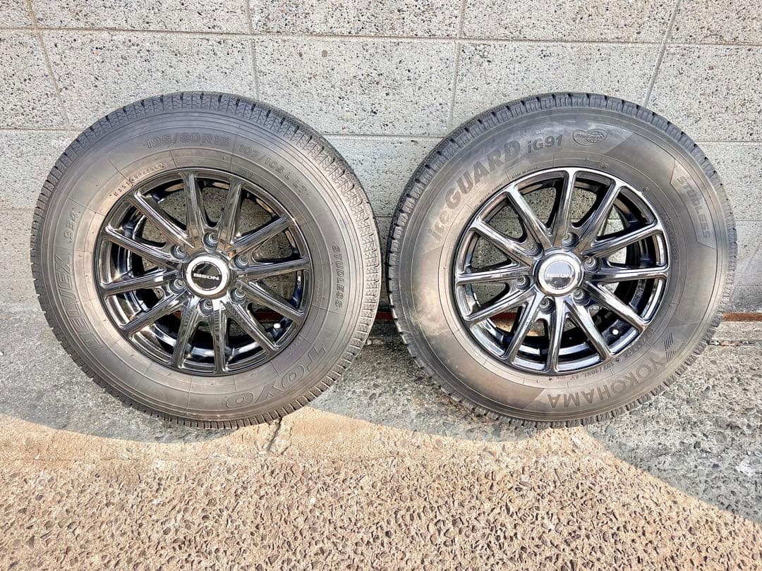 【直接引取希望】 ホットスタッフ BISON BN01 15インチ 6穴 大阪