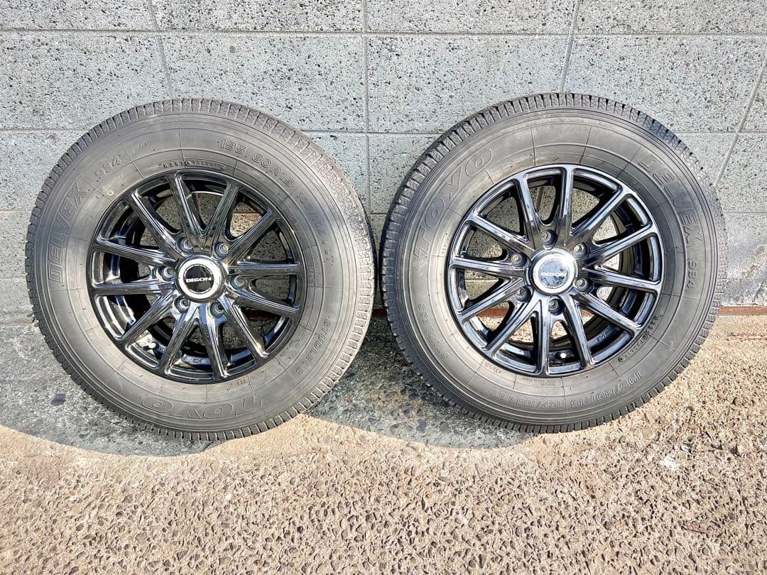 【直接引取希望】 ホットスタッフ BISON BN01 15インチ 6穴 大阪