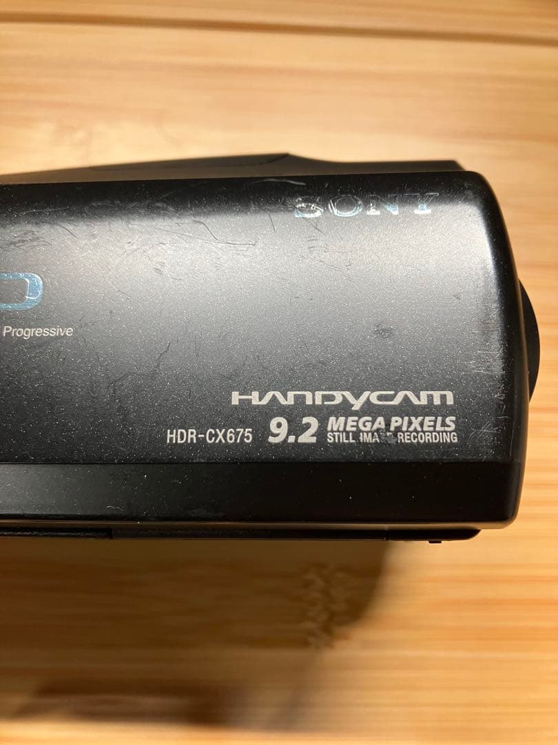 SONY HDR-CX675 ブラック 本体　バッテリーおまけ付き