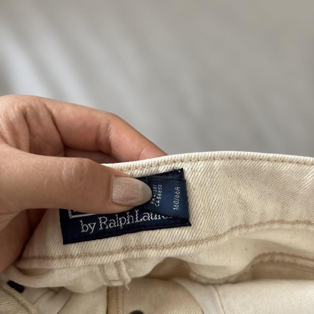 Polo by Ralph Lauren アイボリーデニム 26R