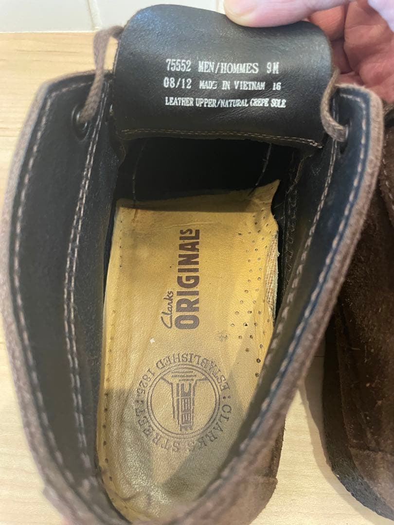 クラークスClarks ウィーバー 9M(27cm)相当メンズ