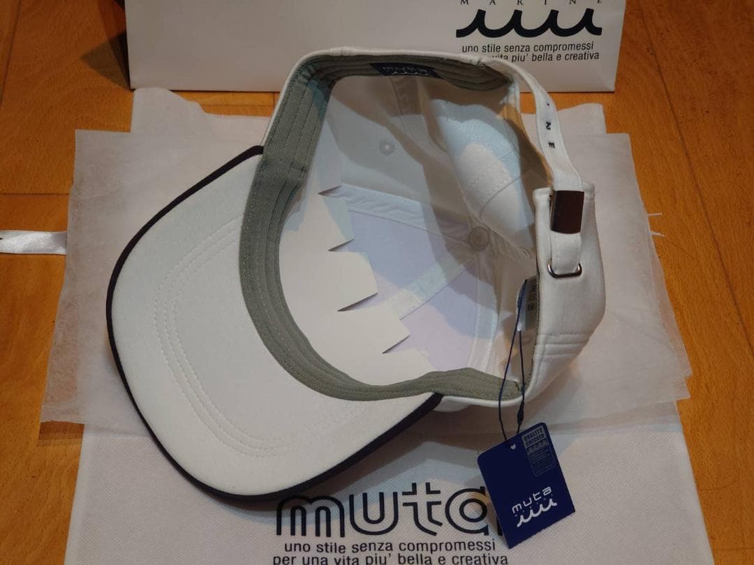 ★ ムータマリン パイピングスウェット キャップ 新品・未使用 ★