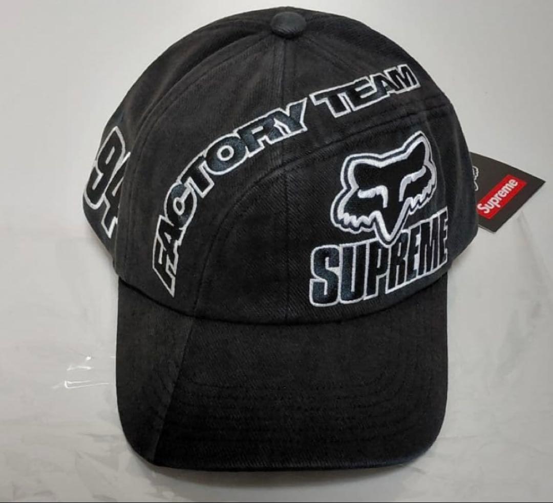 【最終値下げ】SUPREME × Fox Racing ロゴキャップ