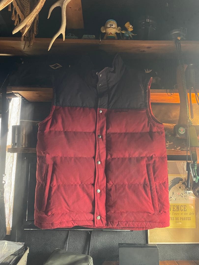 スラッシュ patagonia パタゴニア ビビーダウン ベスト M