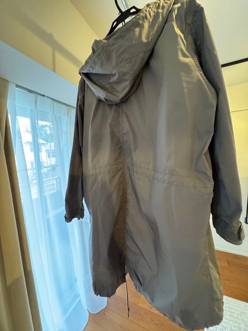MUJI Labo ライナー付きモッズコート　 ミディアムグレーＭ