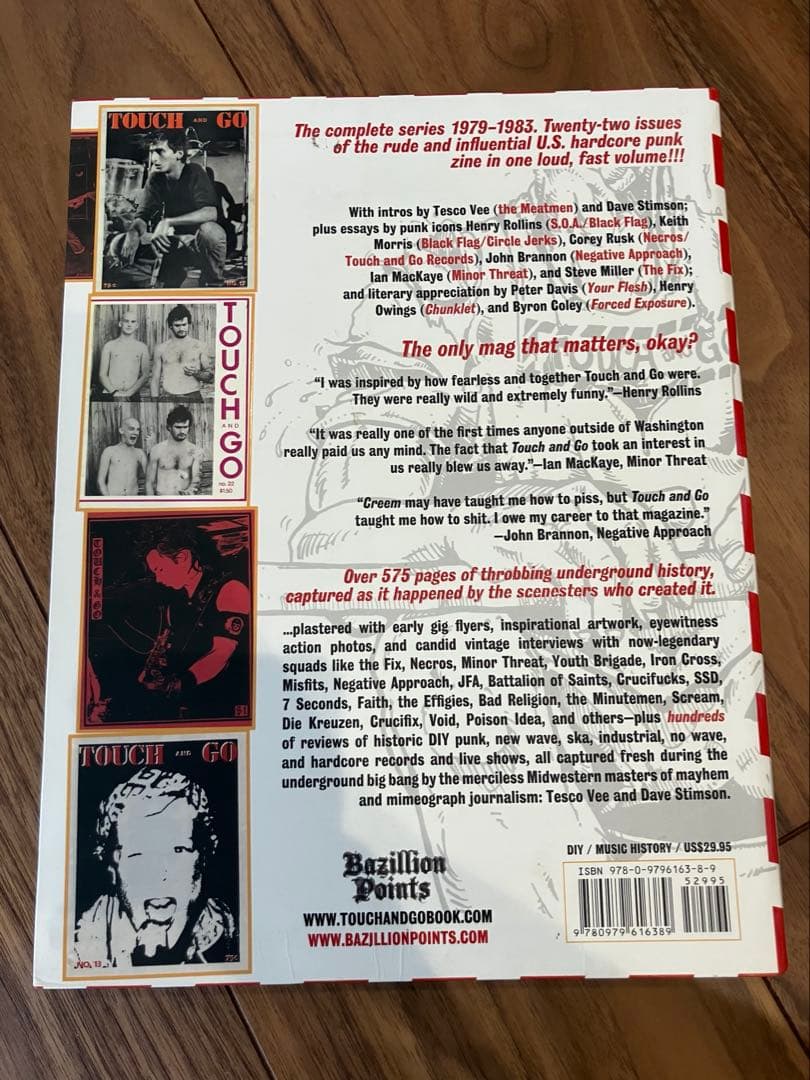 アート・デザイン・音楽 TOUCH AND GO hardcore punk zine 79-83