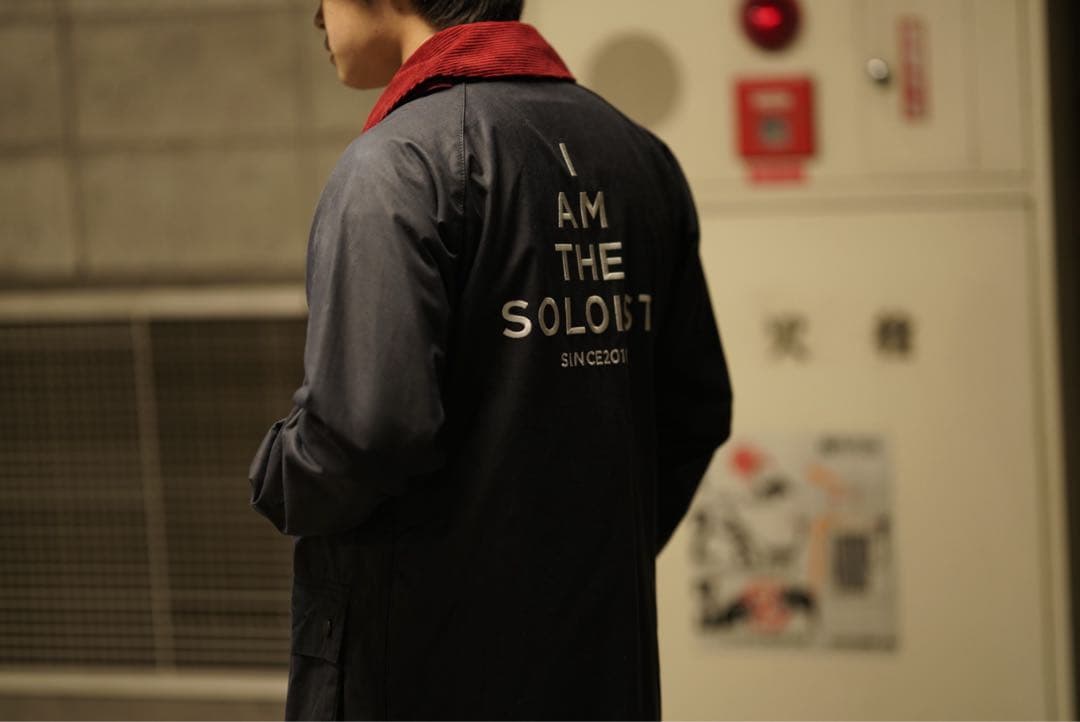 takahiro miyashita soloist × バブアー 赤襟
