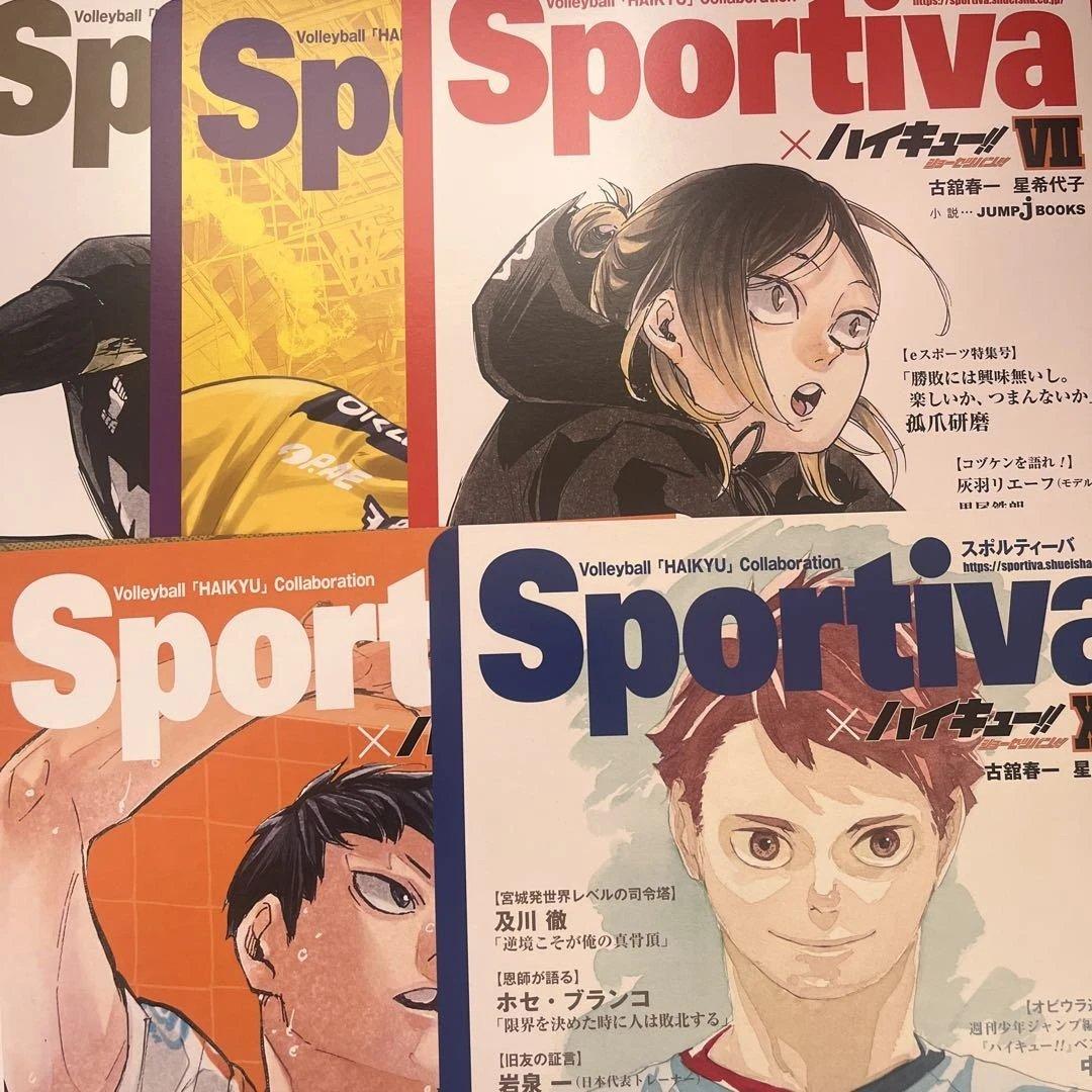 【新品】ハイキュー ショーセツバン 全巻sportiva 特典ビジュアルボード付
