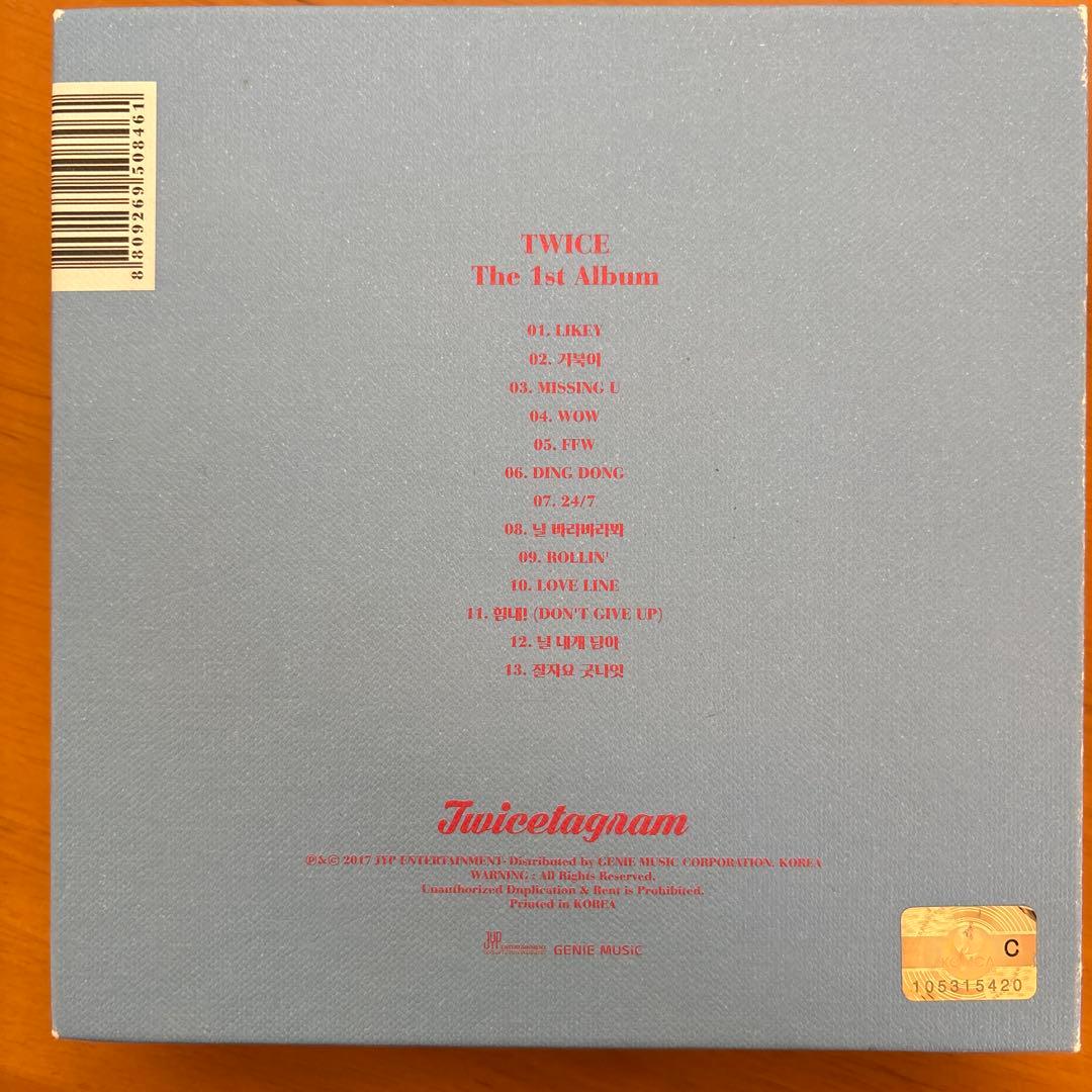 The 1st Album Twicetagram(ハングルver.)