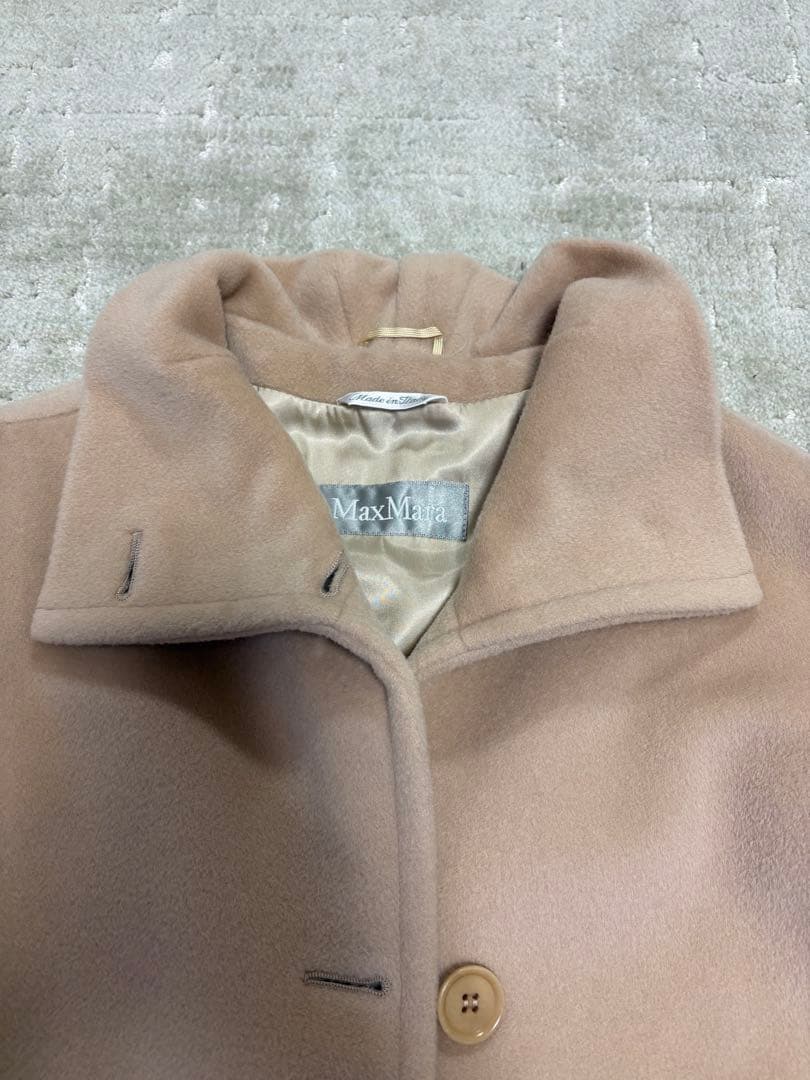 【上品＆万能】Max Mara ウールコート イタリア製