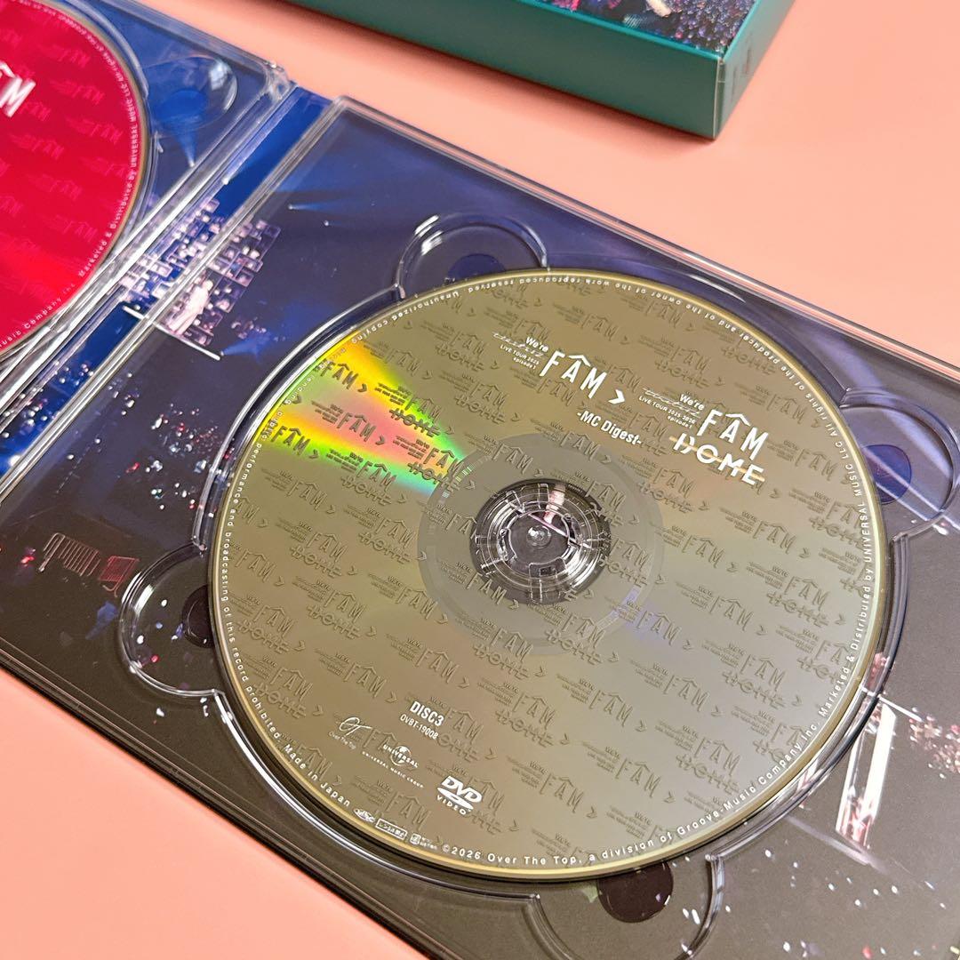 timelesz 初回限定盤DVD FAM DOME USED 匿名配送