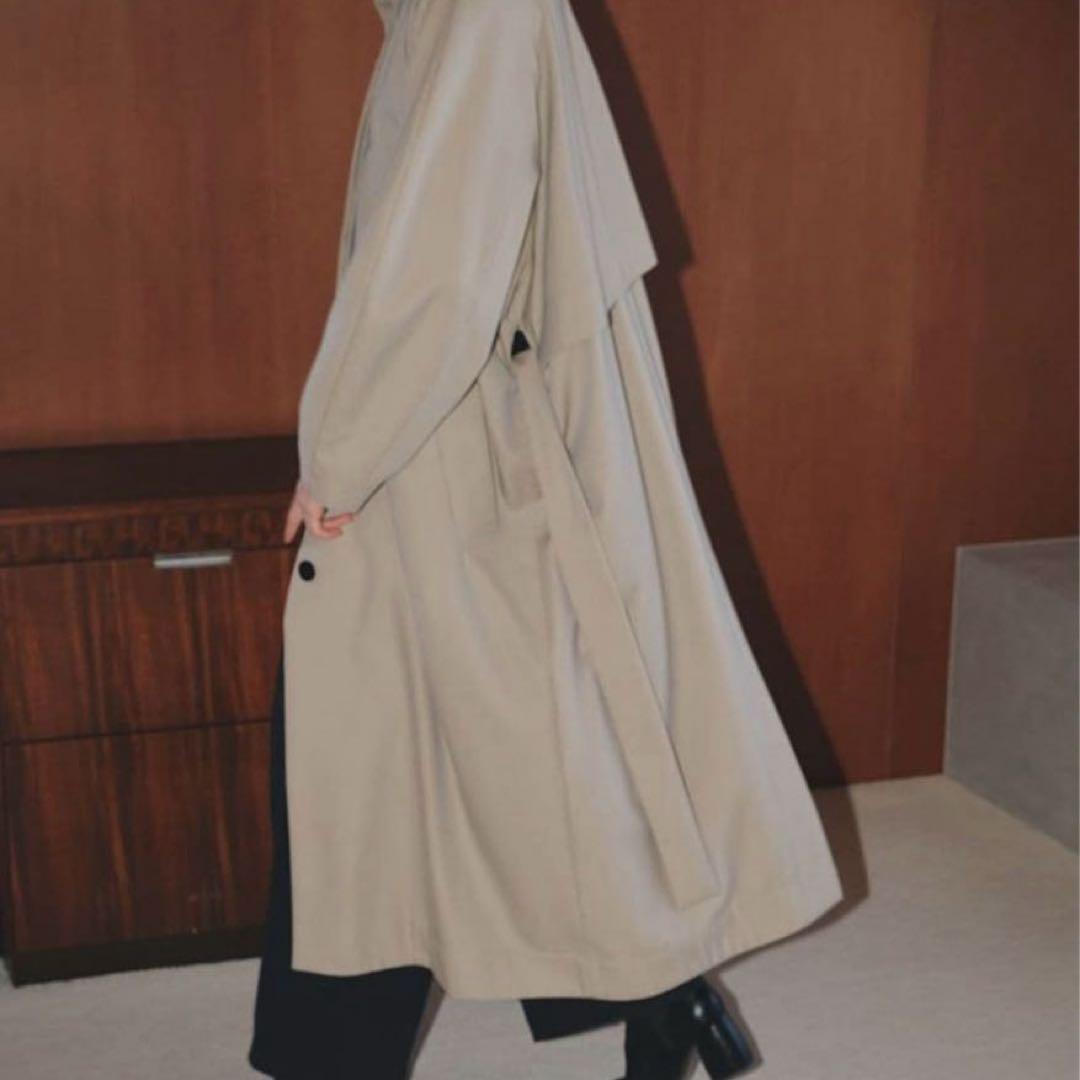 【美品】TODAYFUL(トゥデイフル) スタンドカラートレンチコート S
