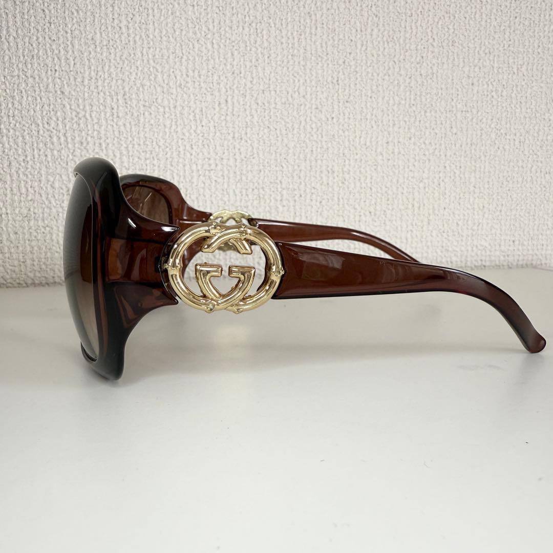 【美品】GUCCI グッチ インターロッキング サングラス ロゴ 箱あり)