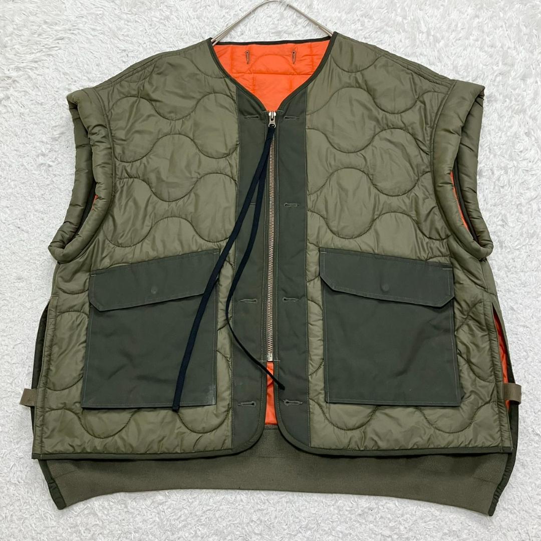 美品✨etsinta エシンタ マルチウェイモッズコート 3WAY カーキ