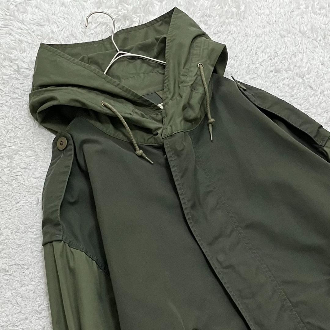 美品✨etsinta エシンタ マルチウェイモッズコート 3WAY カーキ