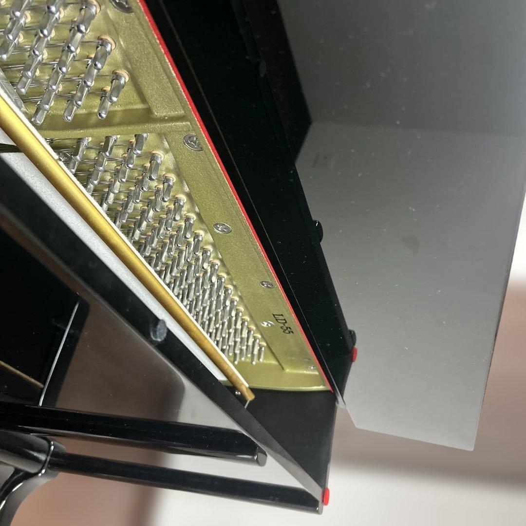 Kawai アップライトピアノ 黒 椅子付き