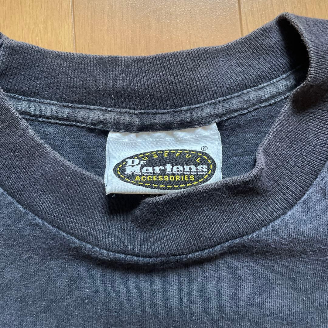 90s Dr.Martens USA製　tシャツ ドクロ　スカル　PUNK