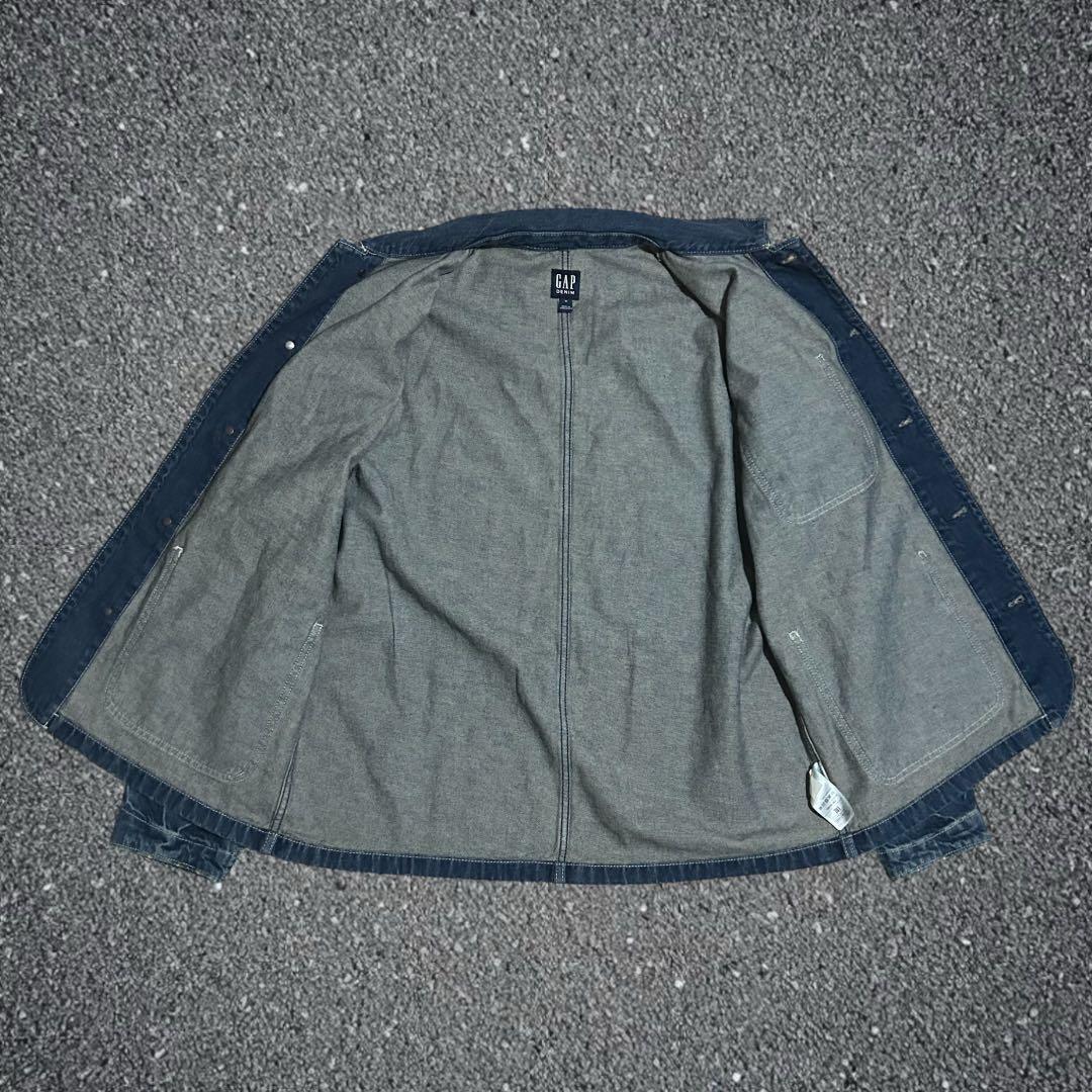 美品 GAP デニム カバーオール インディゴ M