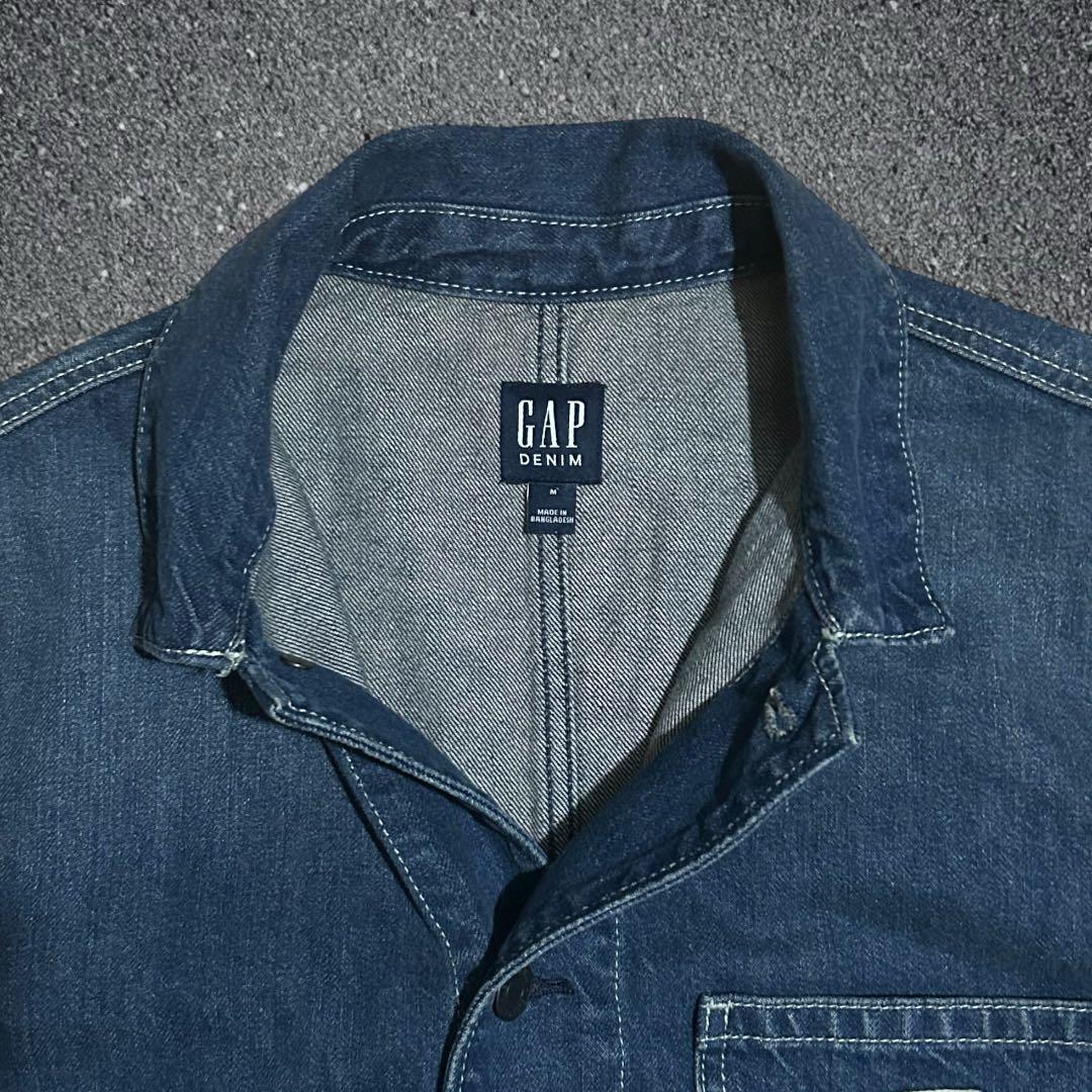 美品 GAP デニム カバーオール インディゴ M