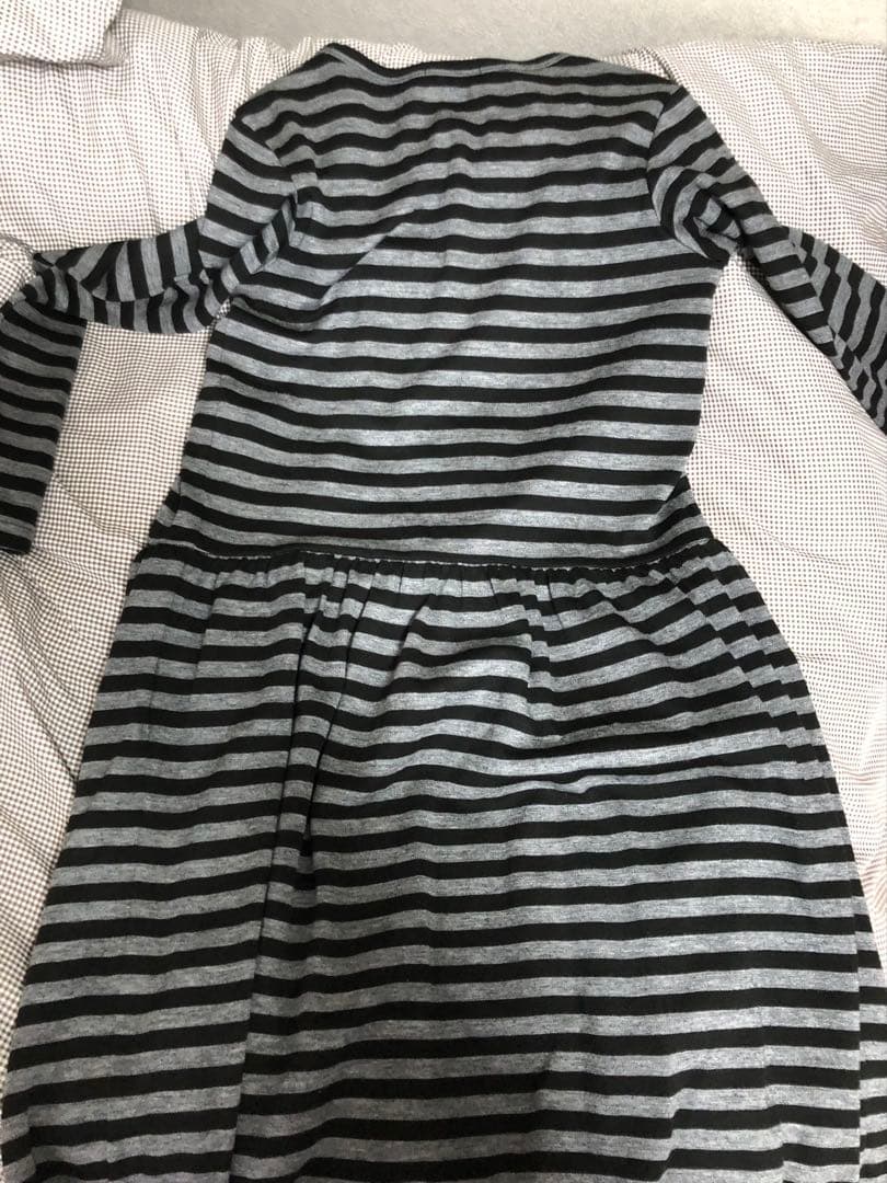 tricot COMME des GARCONS ストライプワンピース