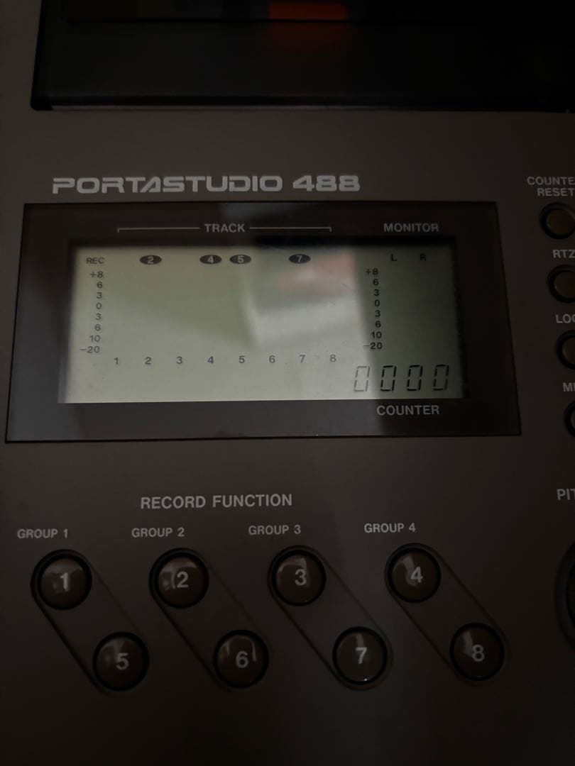 ジャンク　TASCAM PORTASTUDIO 488 ミキサー