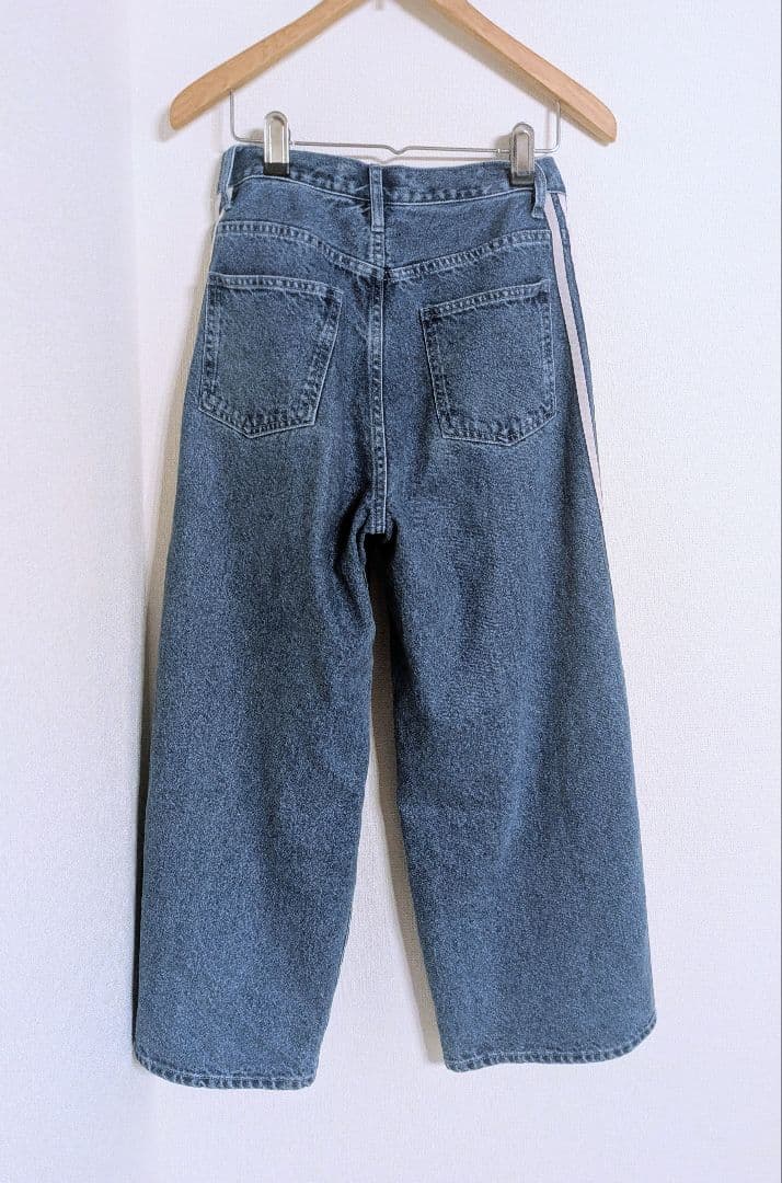 THE TOE Emirates track denim pants　XS