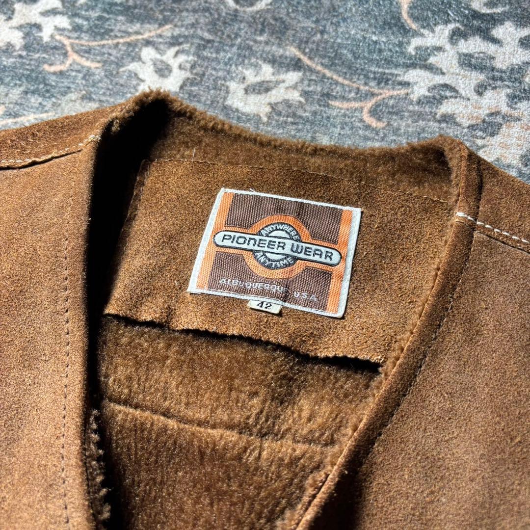 Pioneer Wear 70's スエードベスト アメカジ ロカビリー