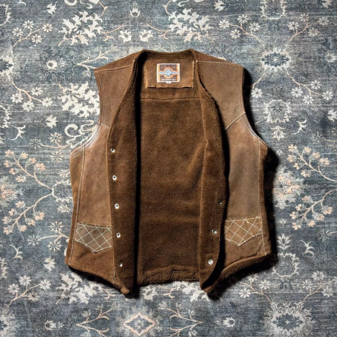Pioneer Wear 70's スエードベスト アメカジ ロカビリー