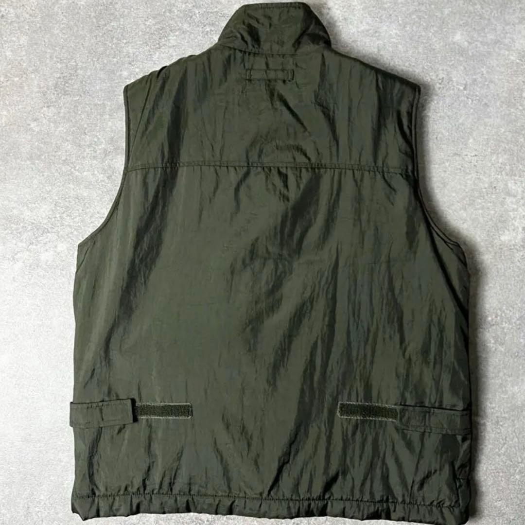 90s GAP 中綿 フリース ライナー ナイロン タクティカル ベスト