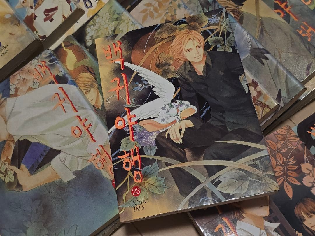 한국책 만화책 백귀야행 1~23　韓国本漫画「百鬼夜行」23セット