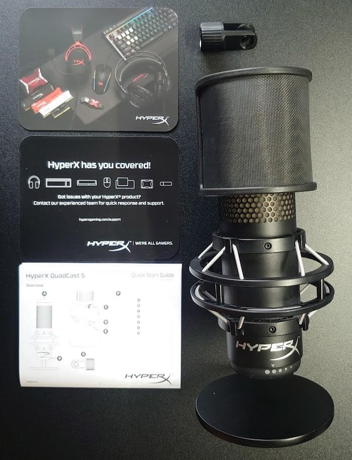 HyperX QuadCast S マイクHMIQ1S-XX-RG/G
