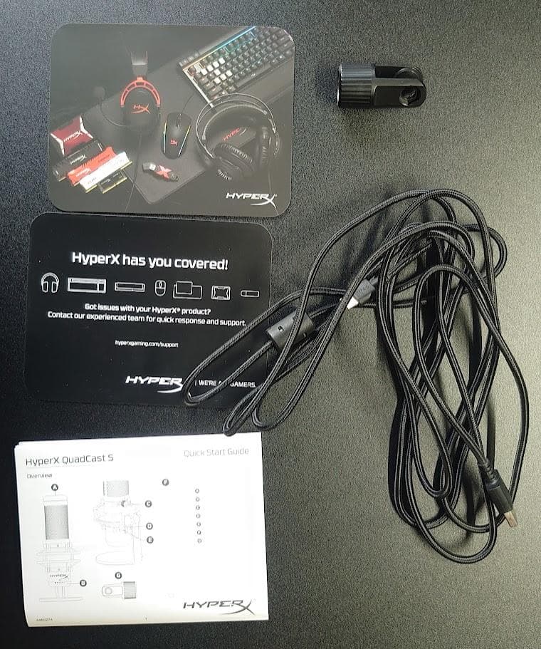 HyperX QuadCast S マイクHMIQ1S-XX-RG/G