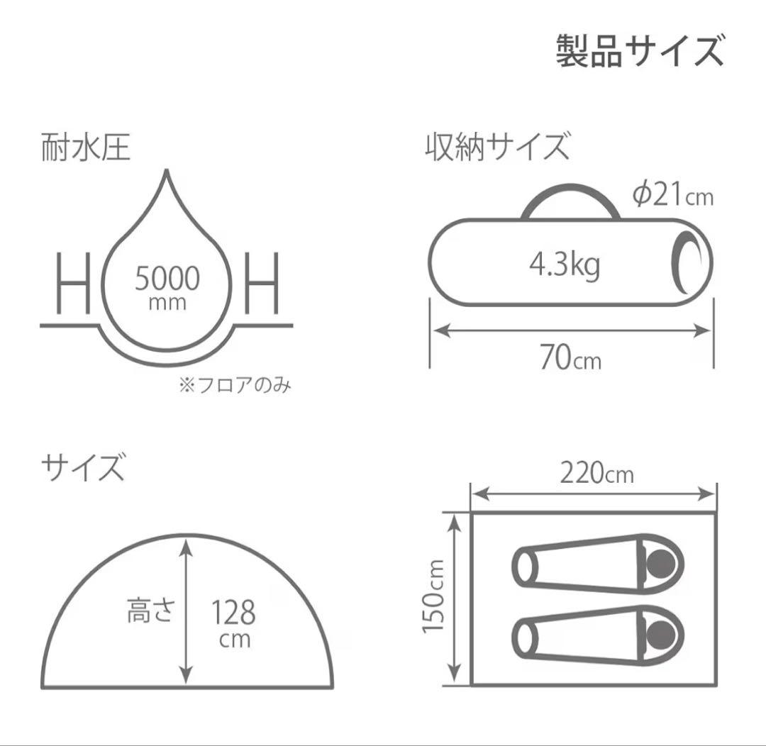 DOD カンガルーテントs フライシート付き