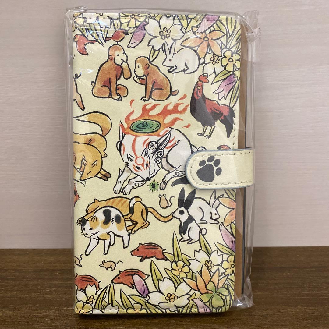 【未使用】ゲーム大神 全機種対応手帳型スマホケース