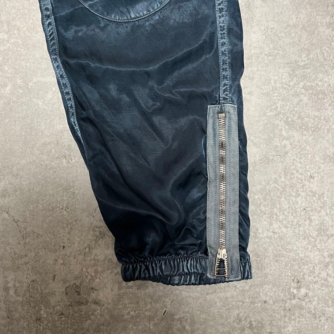 FREECITY SATIN JUMP PANT Green M フリーシティ