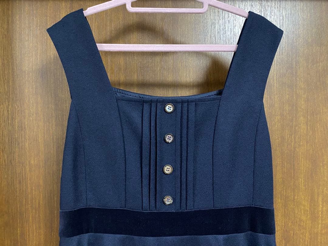 Jane Marple ジャンパースカート ネイビー