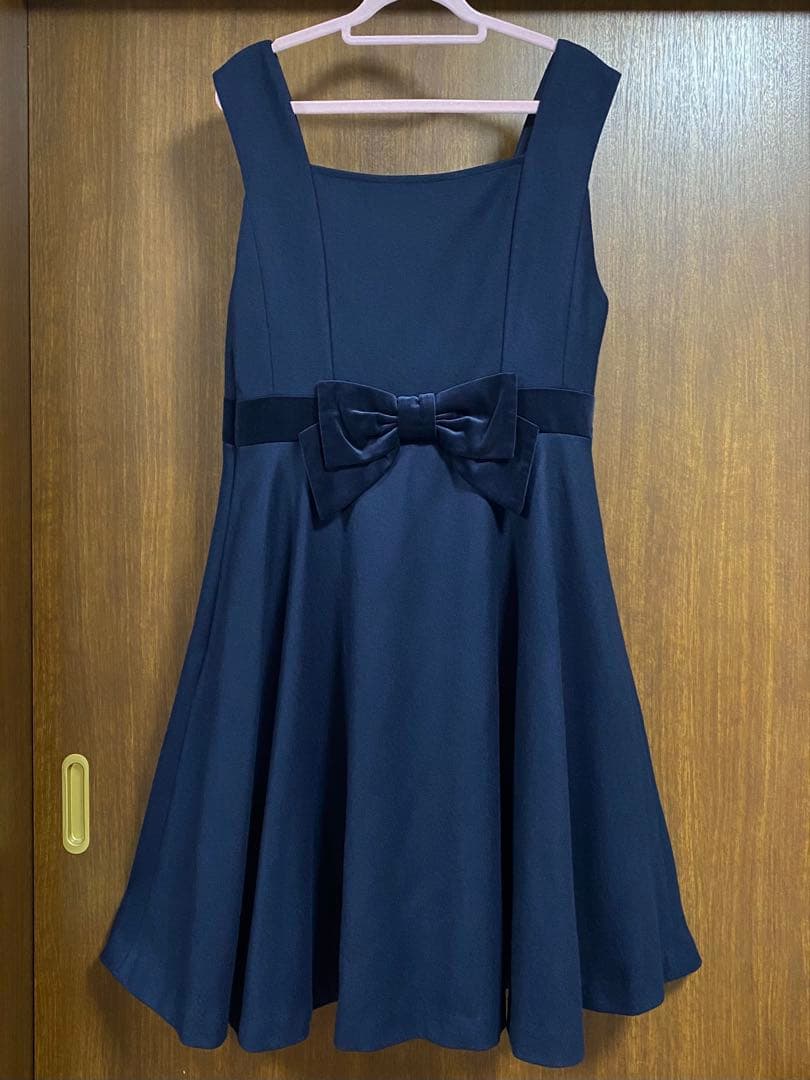 Jane Marple ジャンパースカート ネイビー
