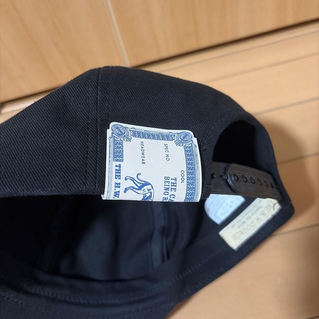 H.W.DOG & CO. トラッカーキャップ ブラック サイズ40
