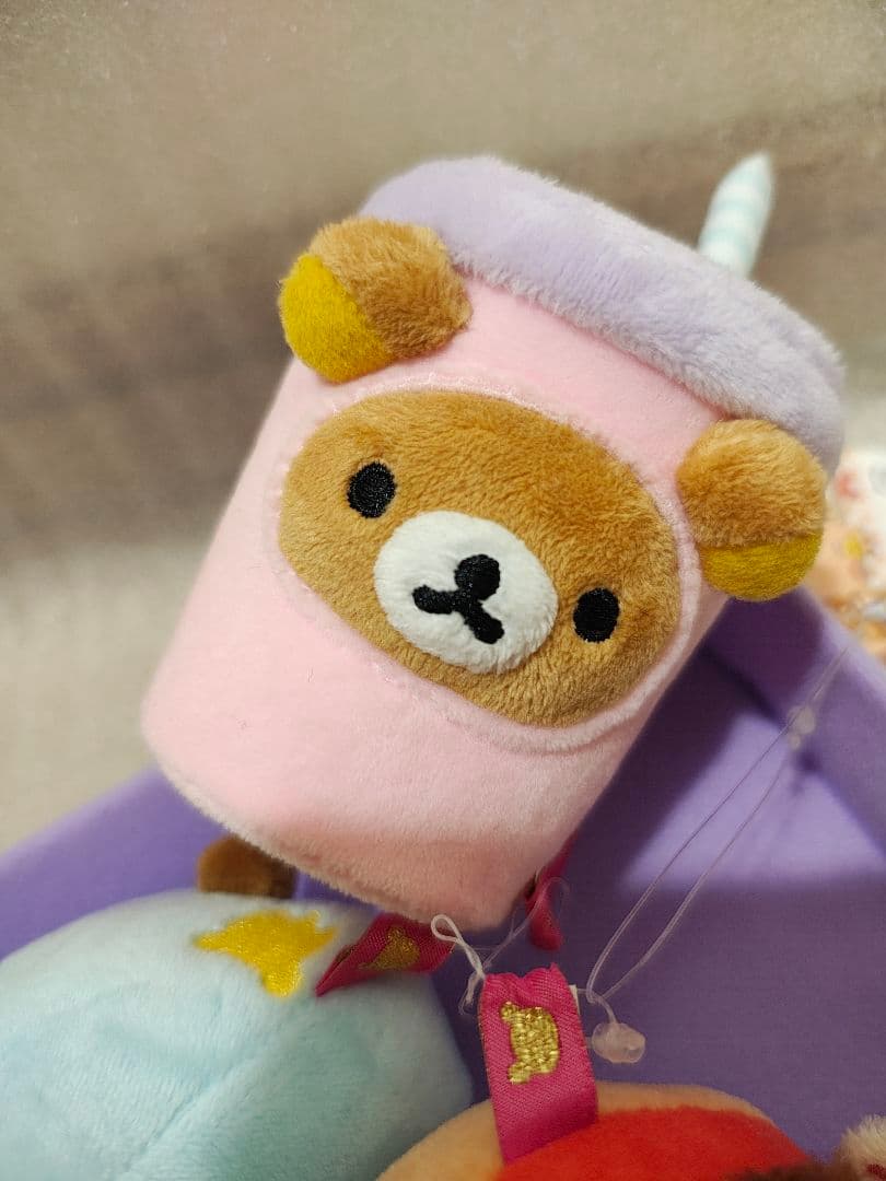 リラックマ　ハンバーガー　ぬいぐるみセット