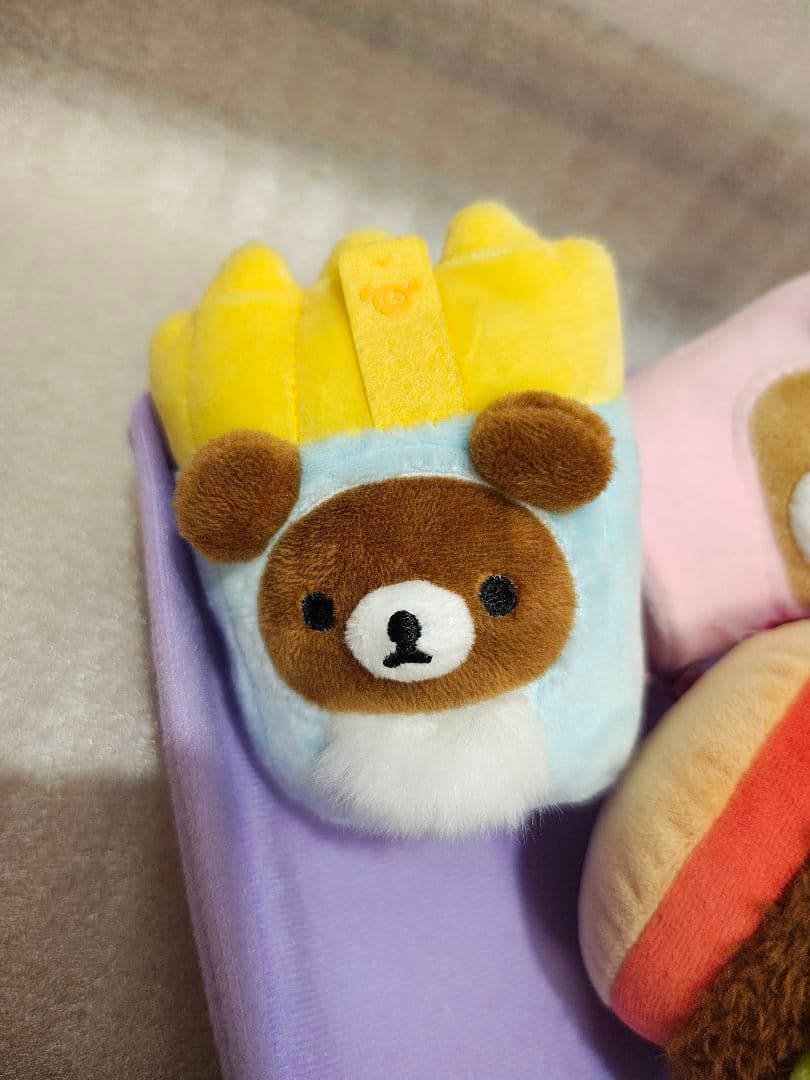 リラックマ　ハンバーガー　ぬいぐるみセット
