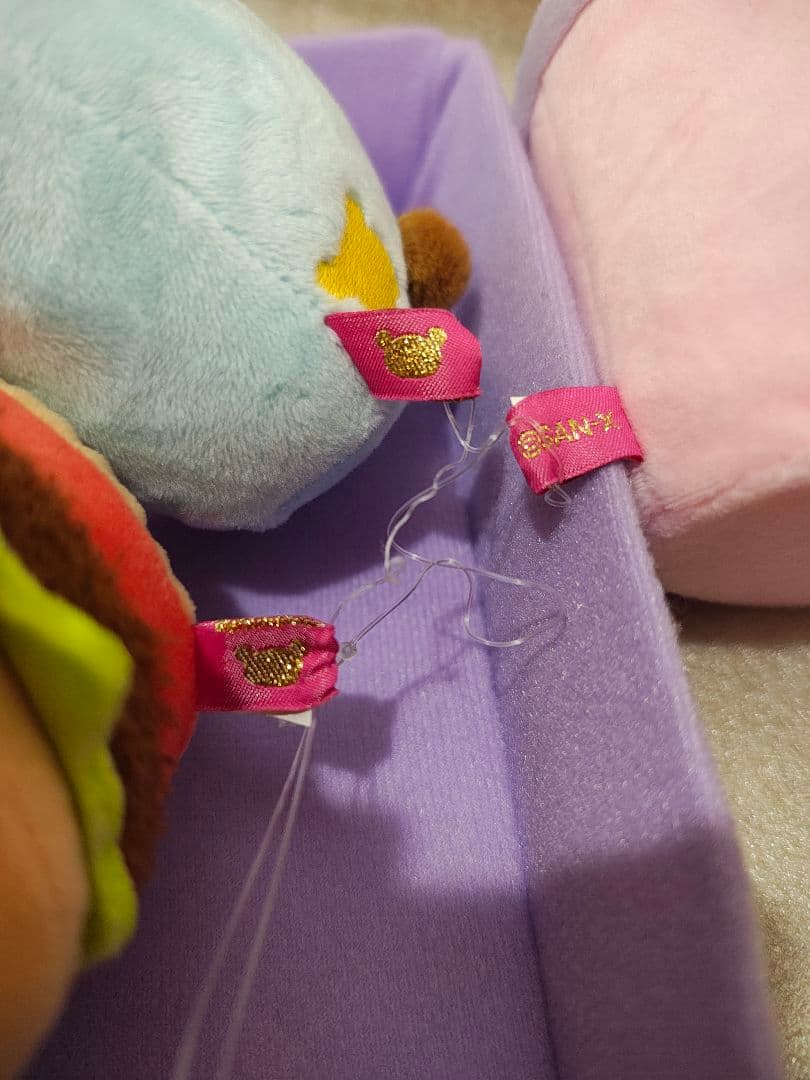 リラックマ　ハンバーガー　ぬいぐるみセット
