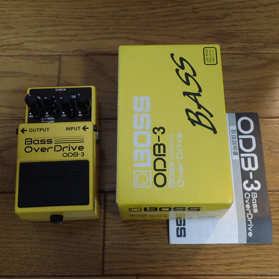 BOSS ODB-3 Bass Over Drive ベース用オーバードライブ